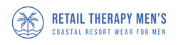Retail Therapy Men's Coastal Resort Wear for Men Logo