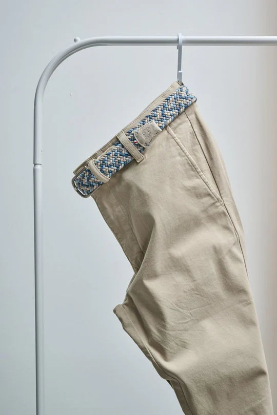 Santa Barbara Suede MULTI Blue beige