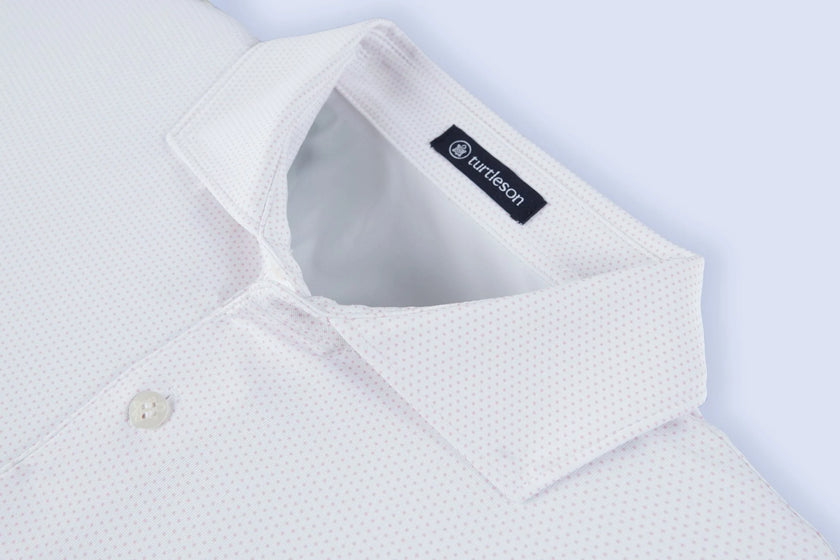 Abner White Blossom Polo