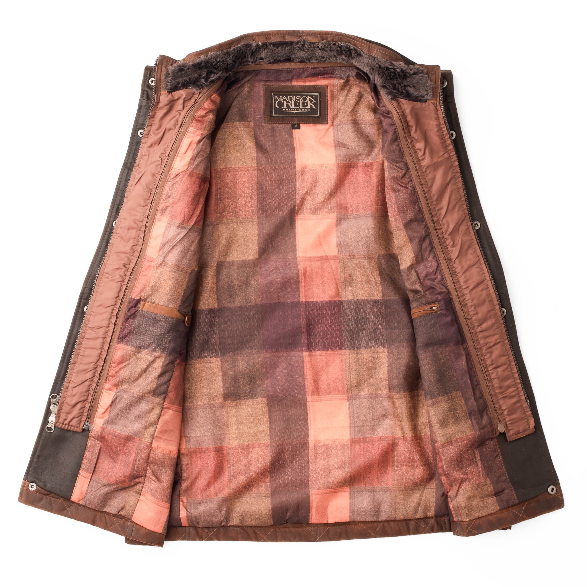 Beaver Creek Waxed Goat Suede Vest