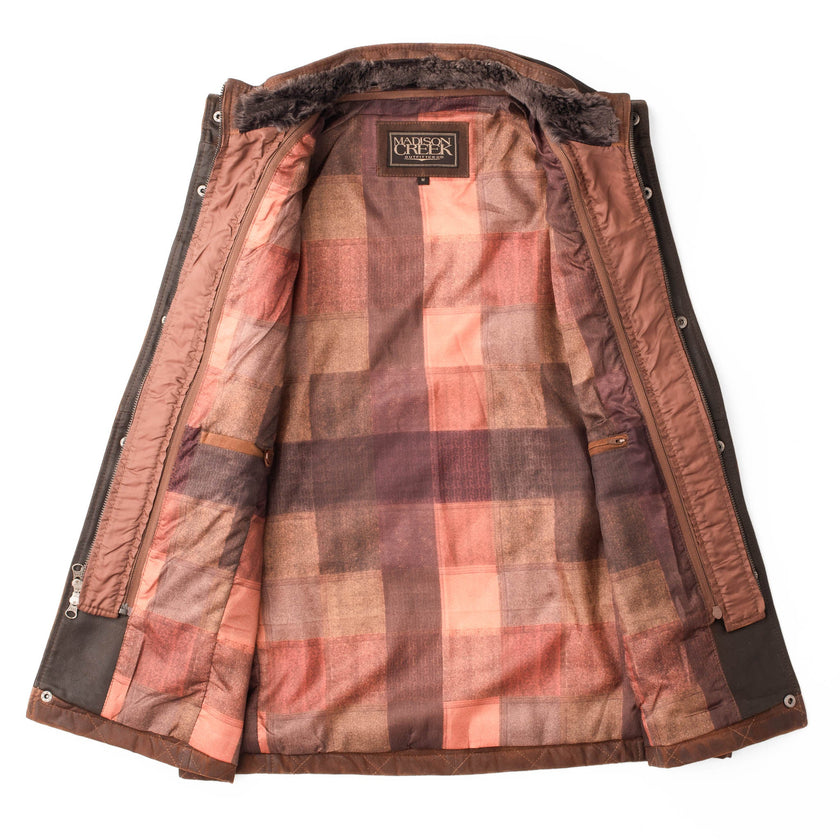 Beaver Creek Waxed Goat Suede Vest