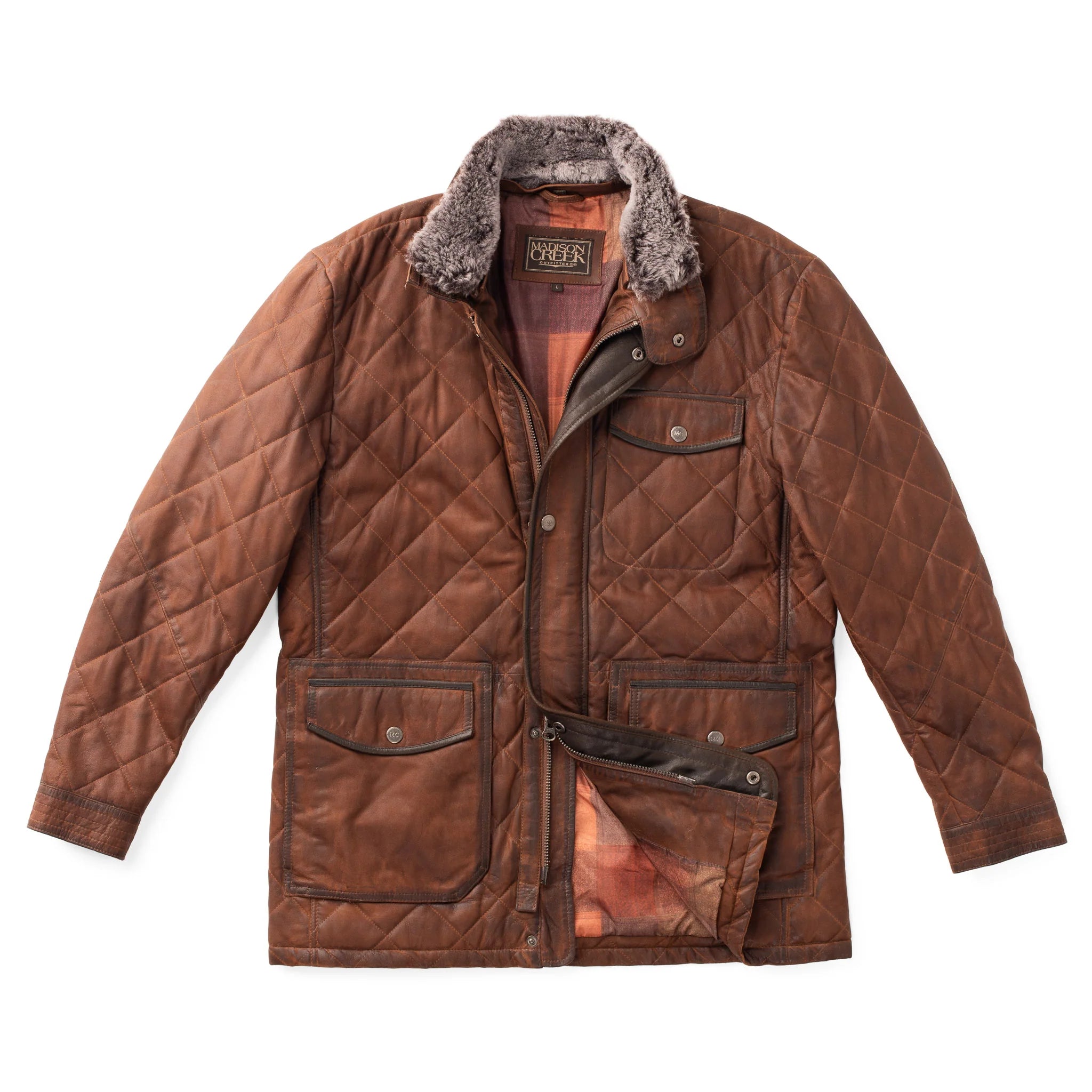 Sedona Waxed Goat Suede Leather Jacket
