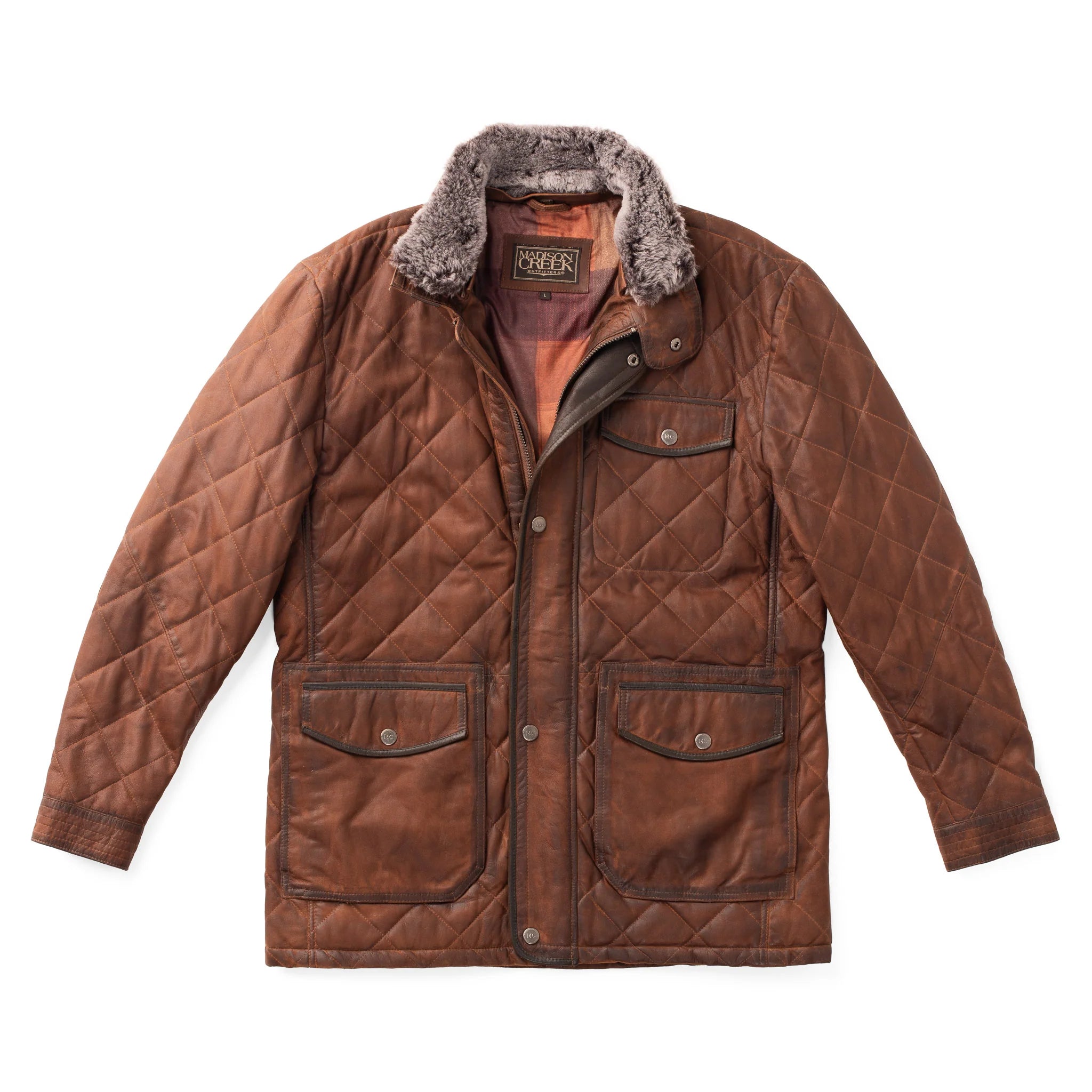 Sedona Waxed Goat Suede Leather Jacket