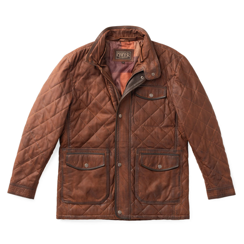 Sedona Waxed Goat Suede Leather Jacket