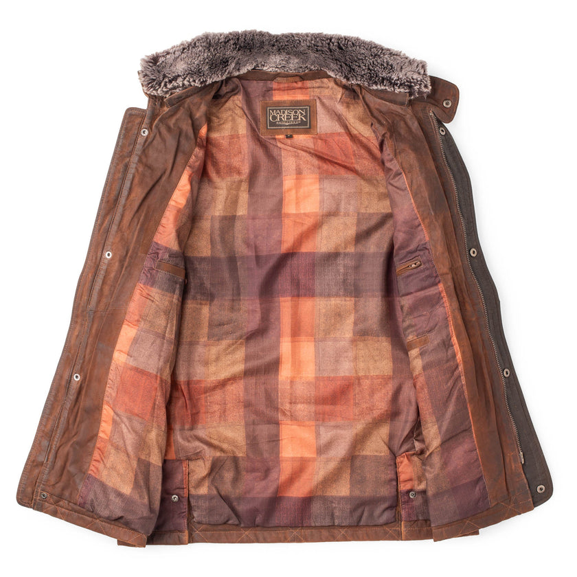 Sedona Waxed Goat Suede Leather Jacket