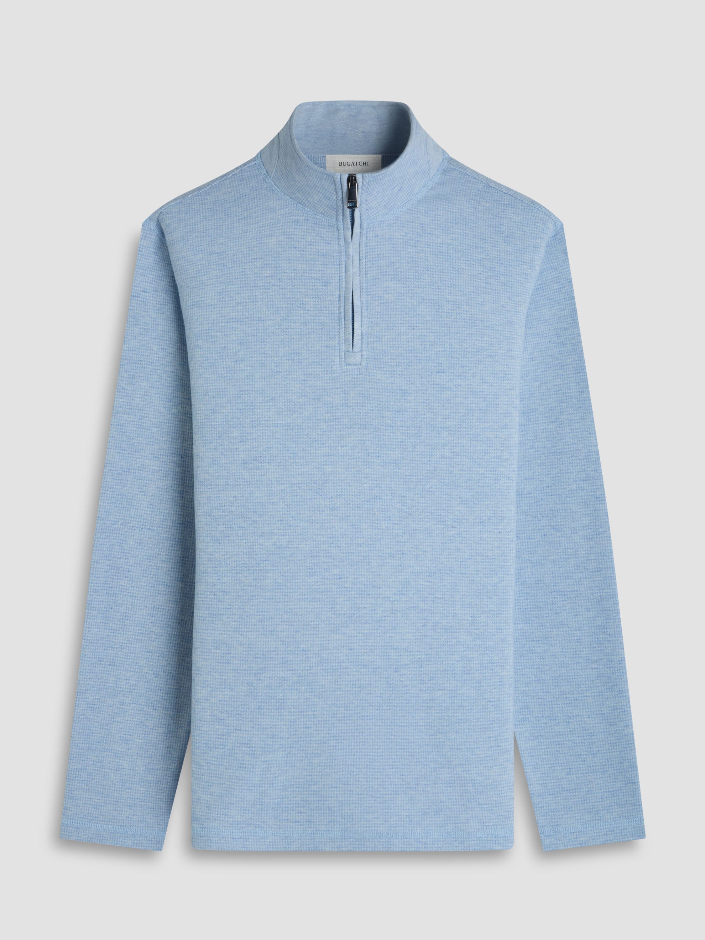 Knit Mock Neck Zip Quarter Zip