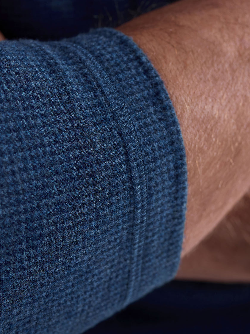 Knit Mock Neck Zip Quarter Zip
