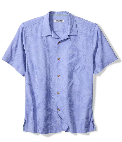 Coastal Ease Botanic Loom Short Sleeve Woven Camp Shirt