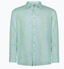 Gingham Printed Linen Shirt