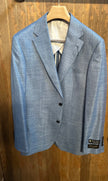 Blue Textured Sport Coat