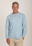 Heritage Long Sleeve Blue Slub Shirt