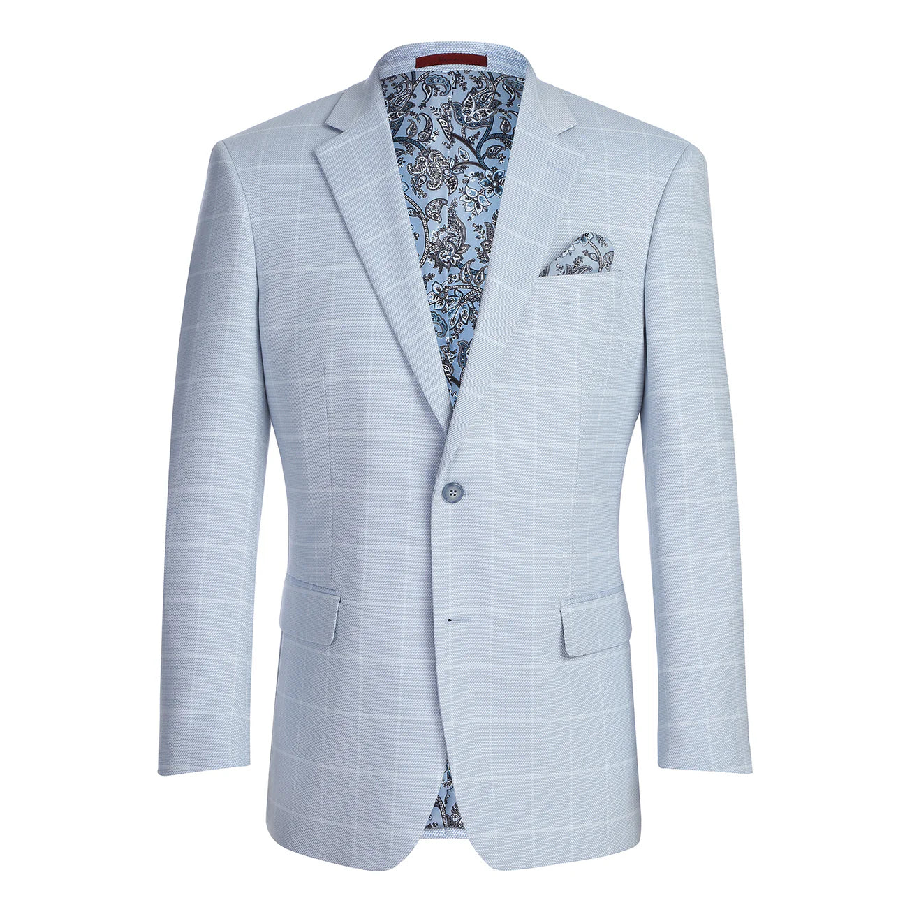 Light Blue Classic Fit Blazer