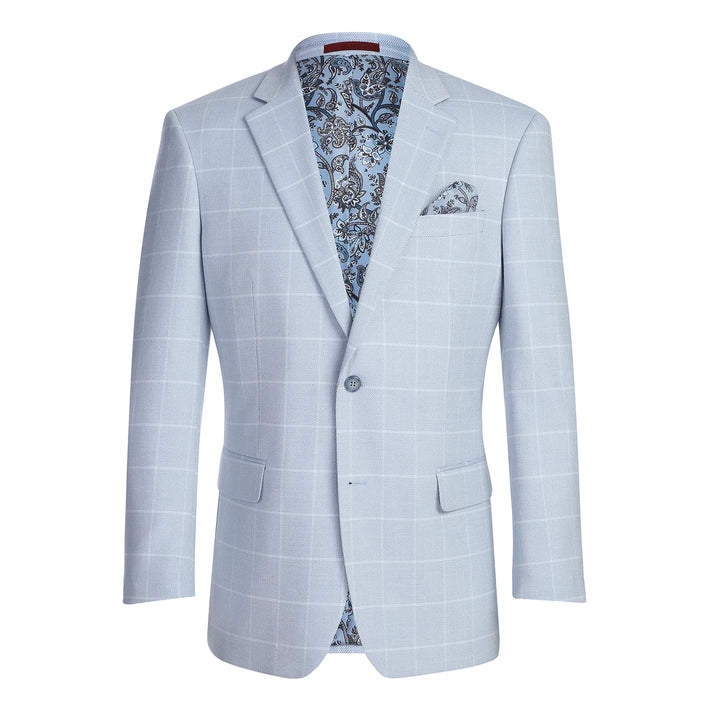 Light Blue Classic Fit Blazer
