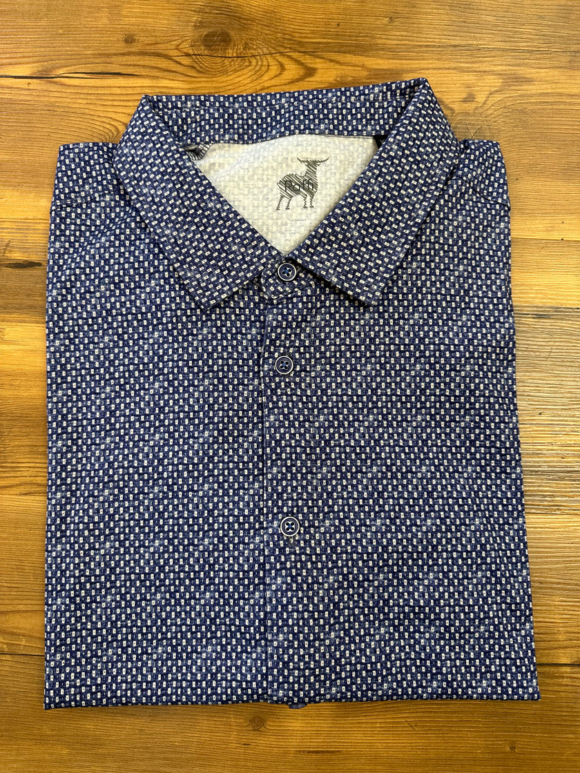 Blue Ocean Button Down Shirt