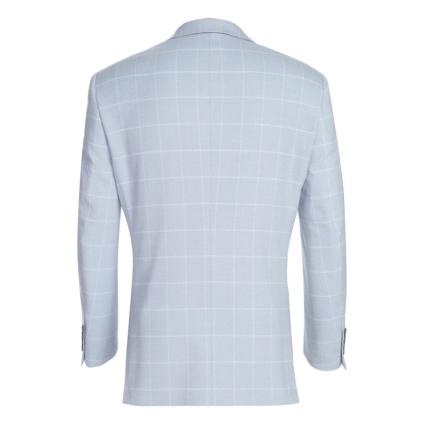 Light Blue Classic Fit Blazer