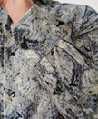 Charcoal & Multi Botanical Corduroy Sport Shirt