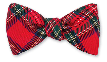 Prince of Wales Tartan Bow Tie