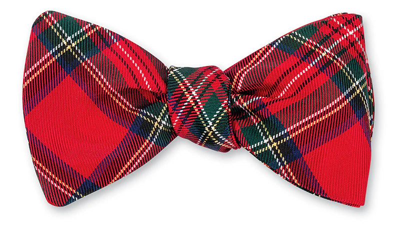 Prince of Wales Tartan Bow Tie