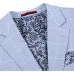 Light Blue Classic Fit Blazer