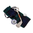 Golf Club Bottle Opener in Plaid Gift Pouch