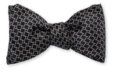 Black Monroe Links Bow Tie