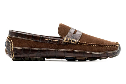 Monte Carlo Suede Penny Loafer