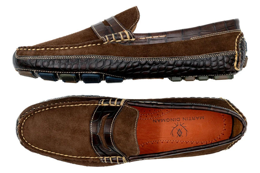 Monte Carlo Suede Penny Loafer