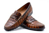 Bill Alligator Grain Penny Loafers