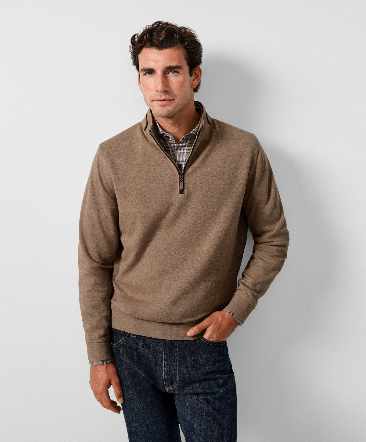 Smythson Quarter Zip