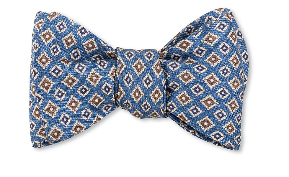 Blue Brendan Neats Bow Tie