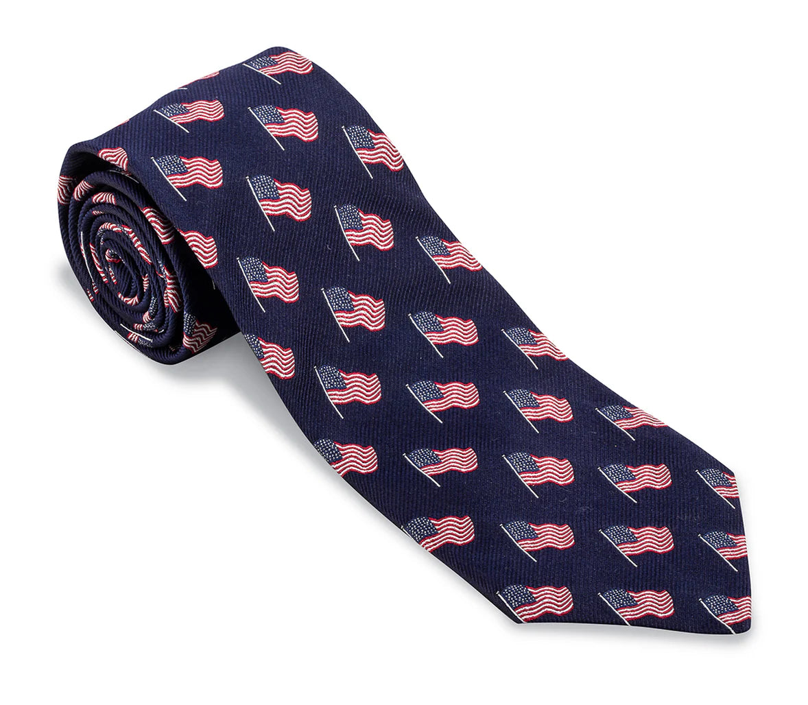 Navy Flag Necktie