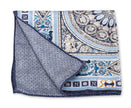 Navy/Sky 18th Century French Tapestry Pocket Square