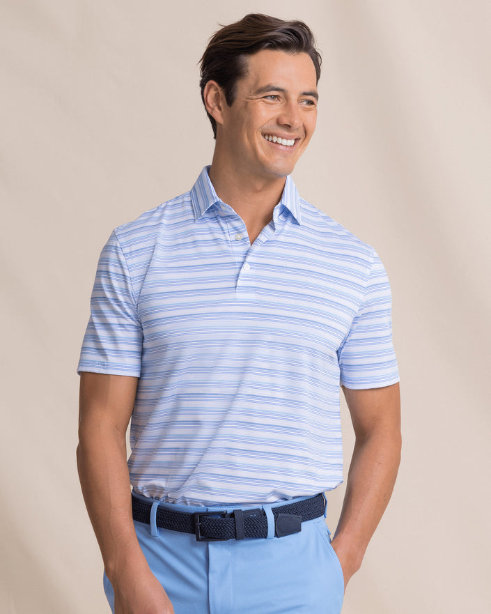 Driver Wild Winds Stripe Polo