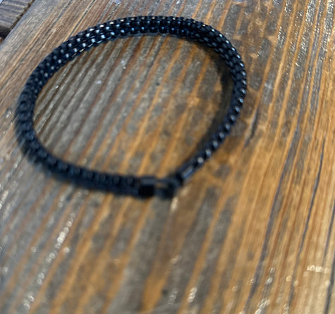 Black Catena Venetian Bracelet