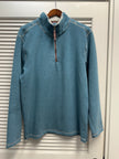 Aqua Quarter Zip