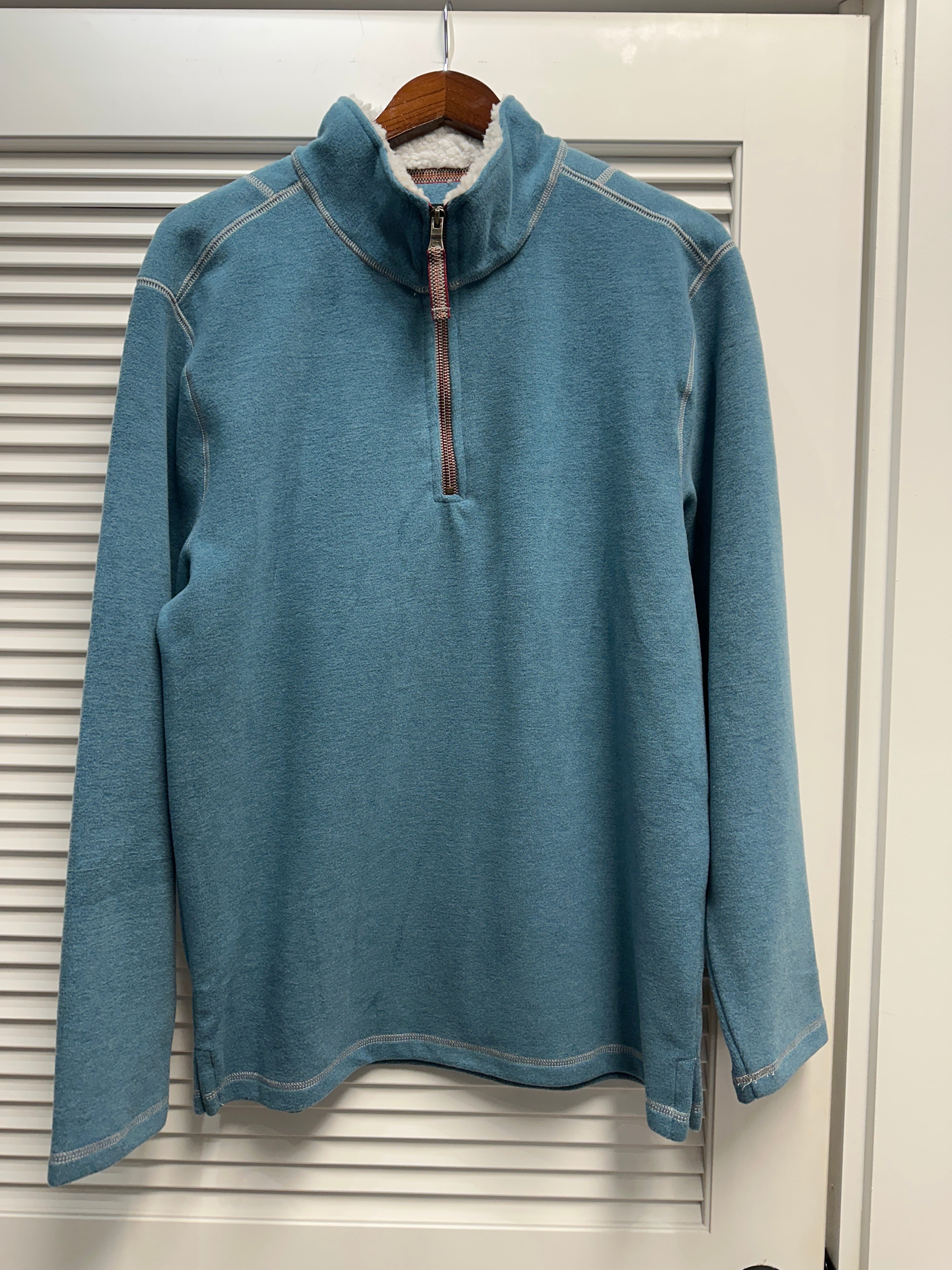 Aqua Quarter Zip