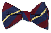 Gloucestershire Striped Bow Tie