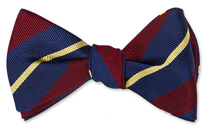 Gloucestershire Striped Bow Tie
