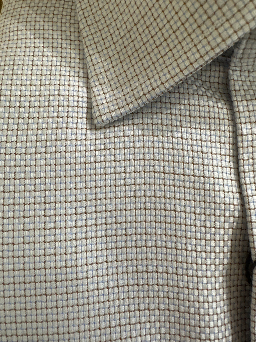 Sky and Chocolate Dress Shirt