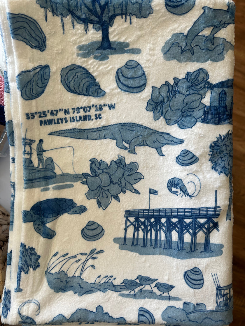 Pawleys Island Custom Beach Towel