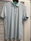 Triangle Print Polo