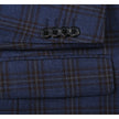 Plaid Classic Fit Wool Blazer