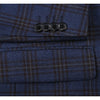 Plaid Classic Fit Wool Blazer