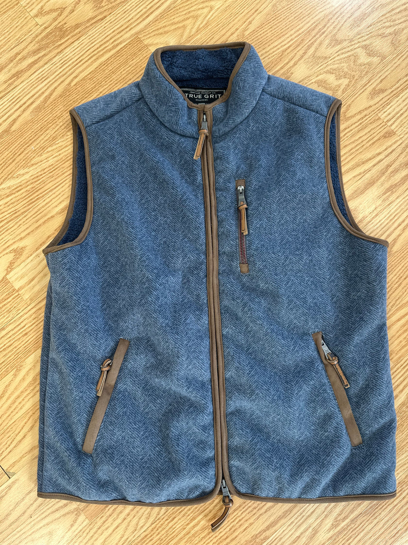 Herringbone Fleece Vest