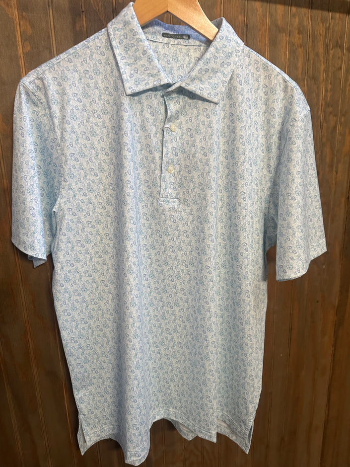 Oyster Shell Print Polo