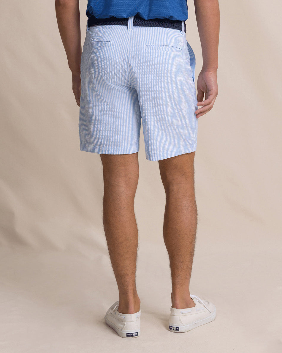 Coastal Breeze 8in Seersucker Short