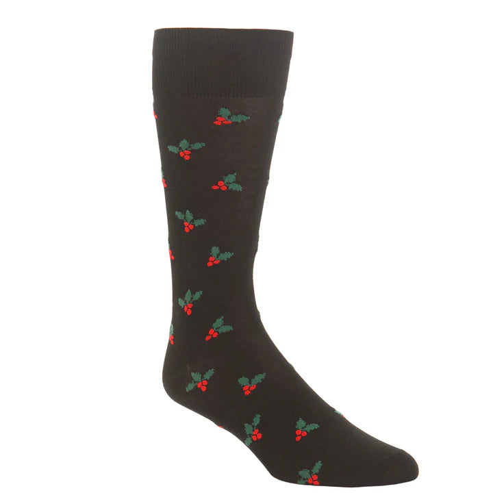 Holly Cotton Sock Linked Toe Mid-Calf