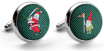 Swingin' Santa Cufflinks