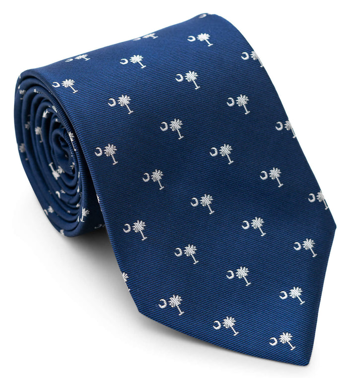 Palmetto Moon Tie Navy