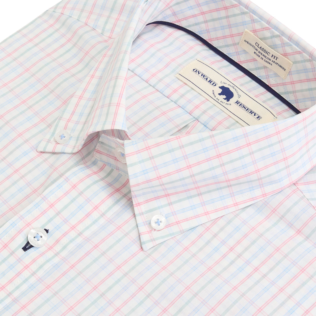Savannah Classic Fit Quad Shirt